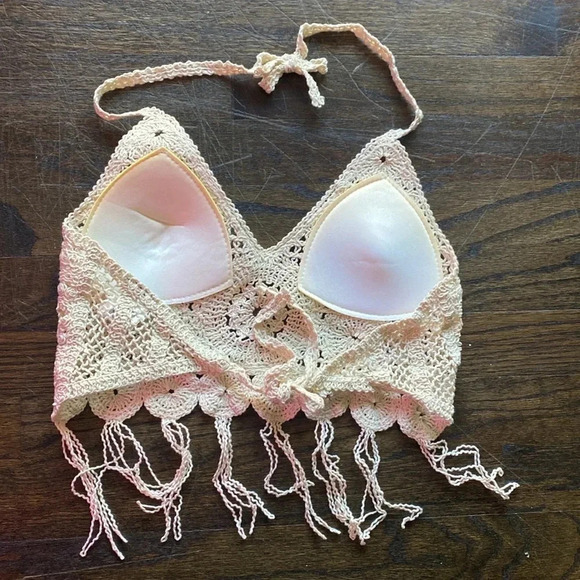 SHEIN Faux Crochet Top - Picture 2 of 3